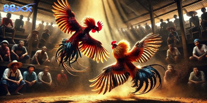 Tổng quan sảnh Đá Gà 88XX, các trận đấu và trải nghiệm phổ biến.